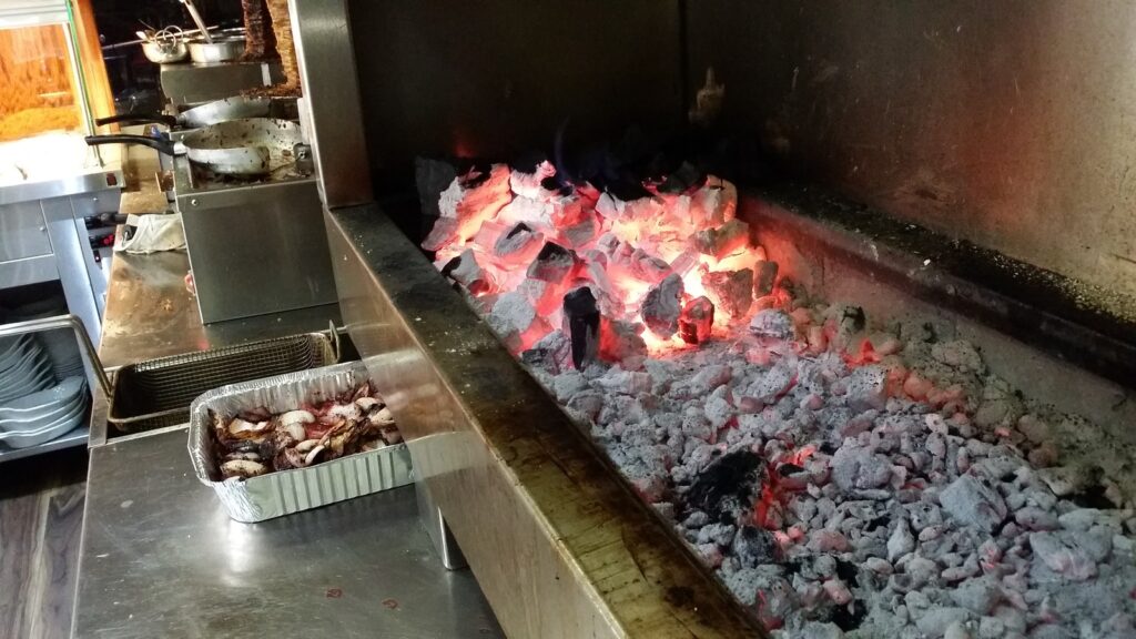 Restaurantlar için Meşe Kömürü