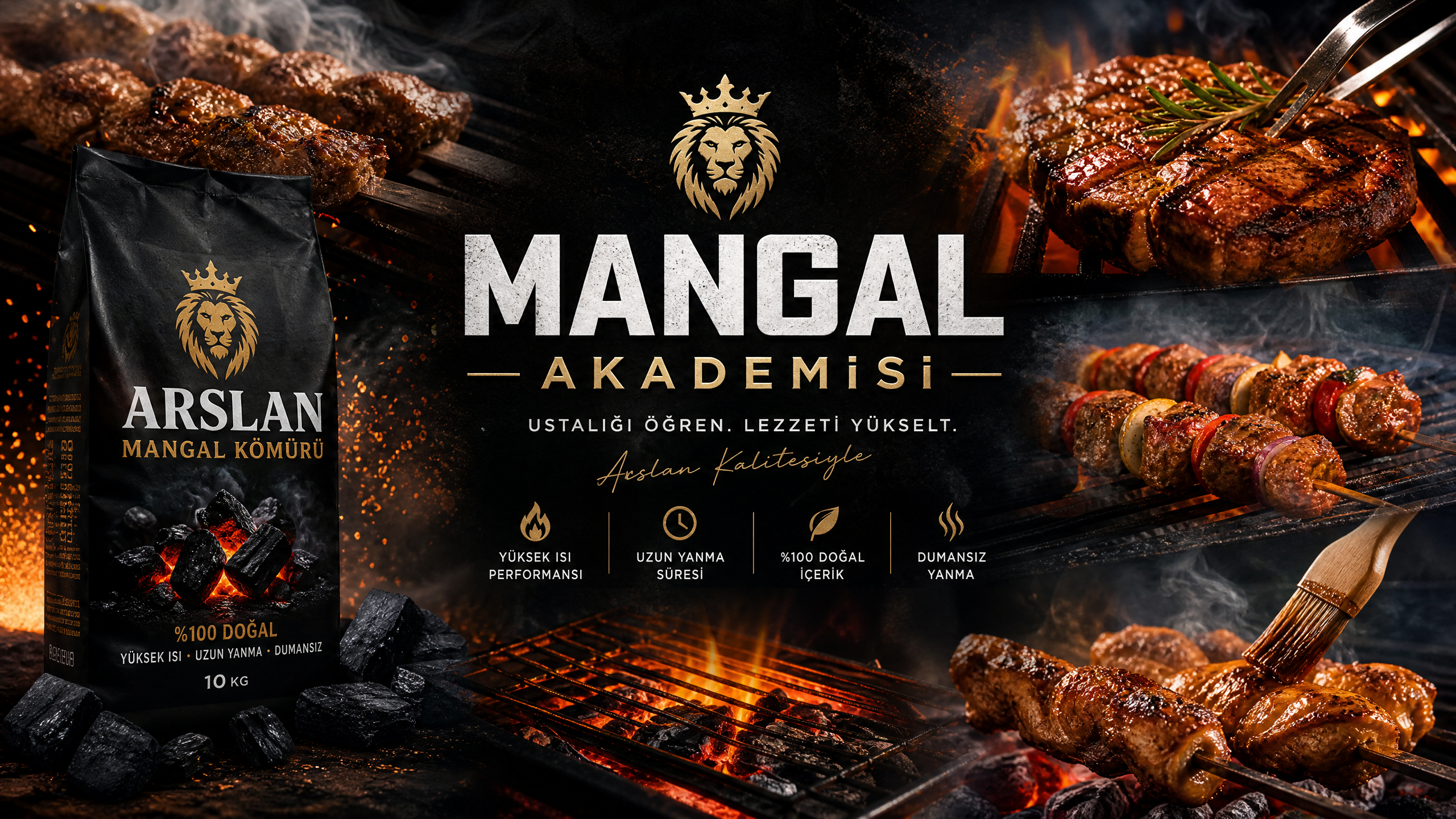 Arslan Mangal Akademisi - Mangal Yakma ve Pişirme Teknikleri Rehberi