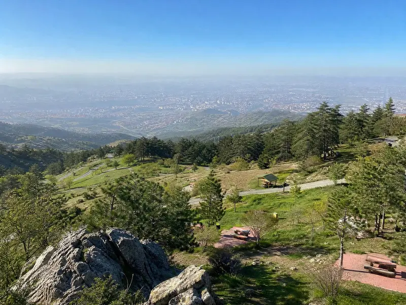 Tekke Dağı Mesire Alanı Polatlı Ankara – Dağ mangal yeri manzara