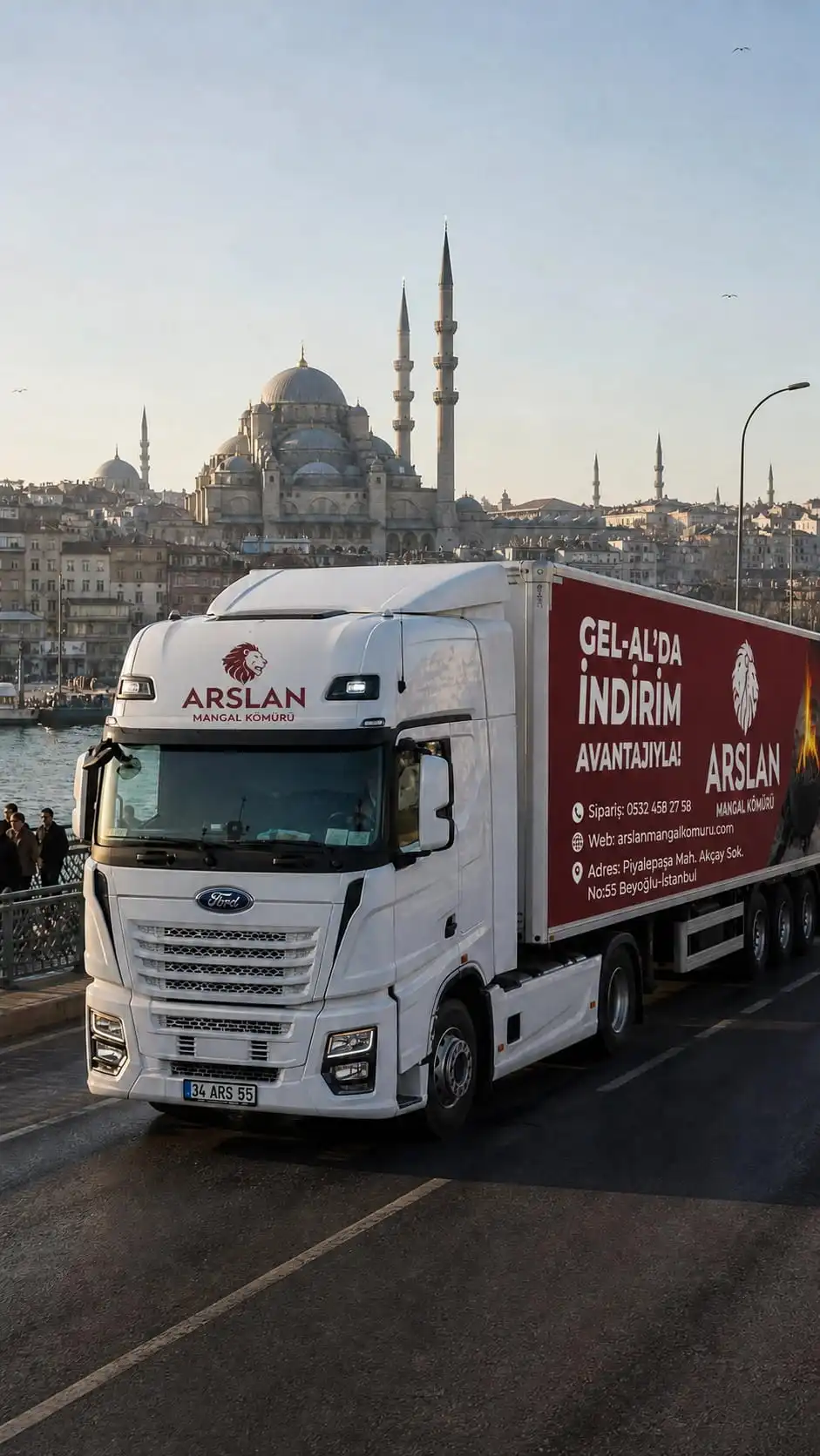 İstanbul,Ankara, İzmir başta olmak üzere tüm Türkiye'ye aracımızla kömür teslimatı sağlıyoruz